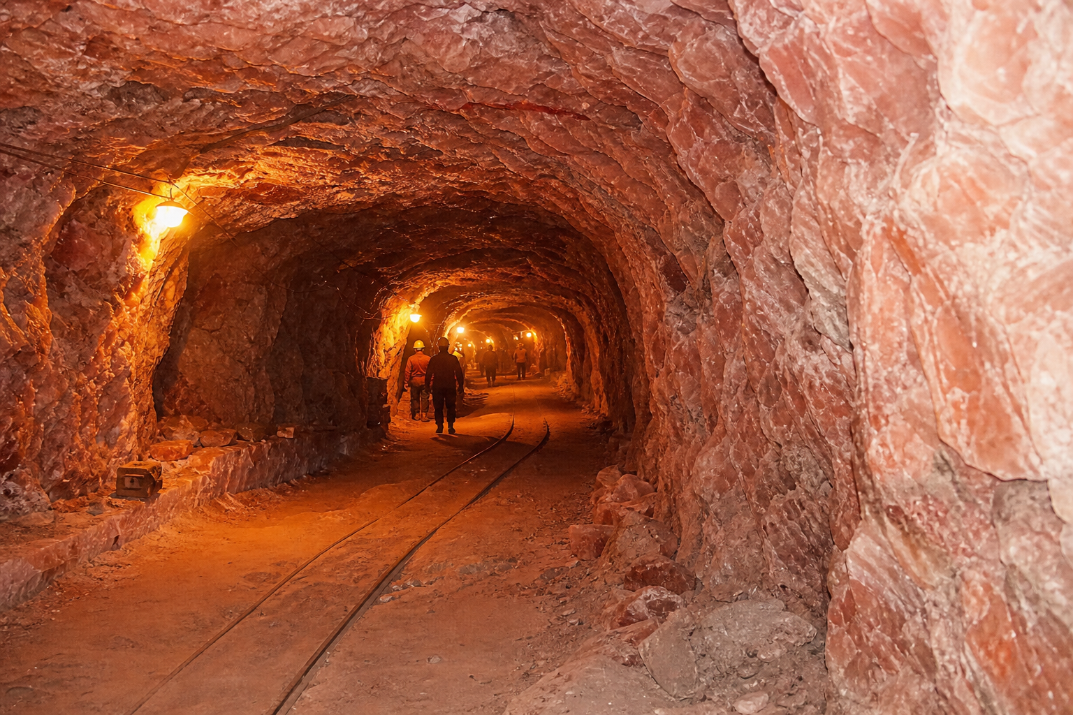 Mined at Khewra