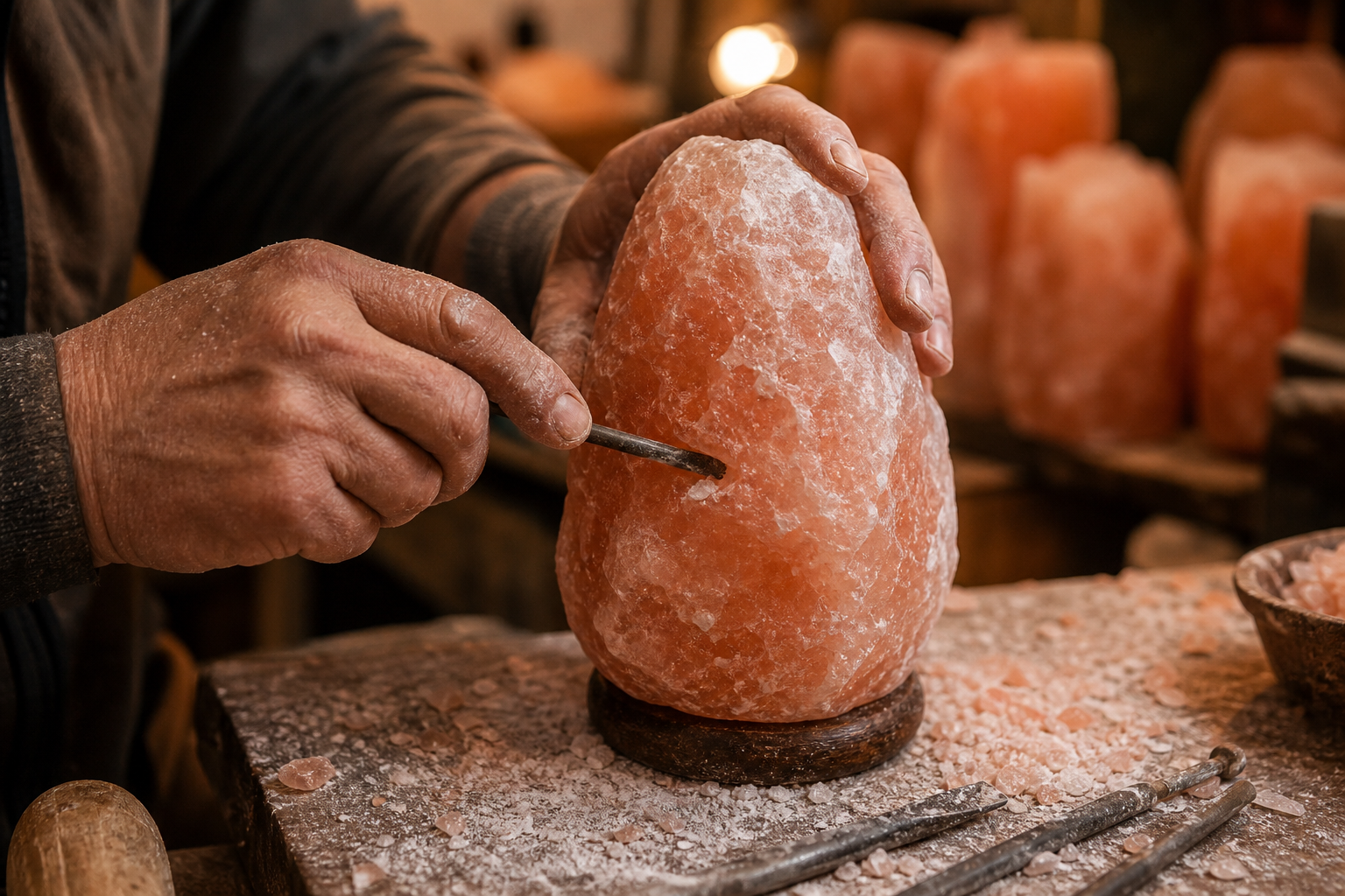 Hand-Carved by Artisans