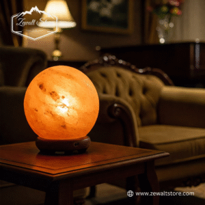 USB Mini Boll Shaped Himalayan Pink Salt Lamp