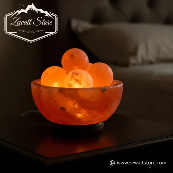 bowl shaped salt lamp
