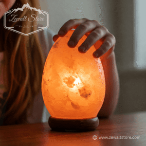 usb €gg shaped himalayan pink salt lamp