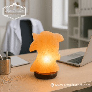 fish shaped himalayan pink salt lamp