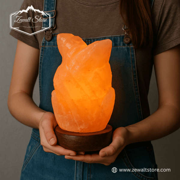 leaf salt lamp