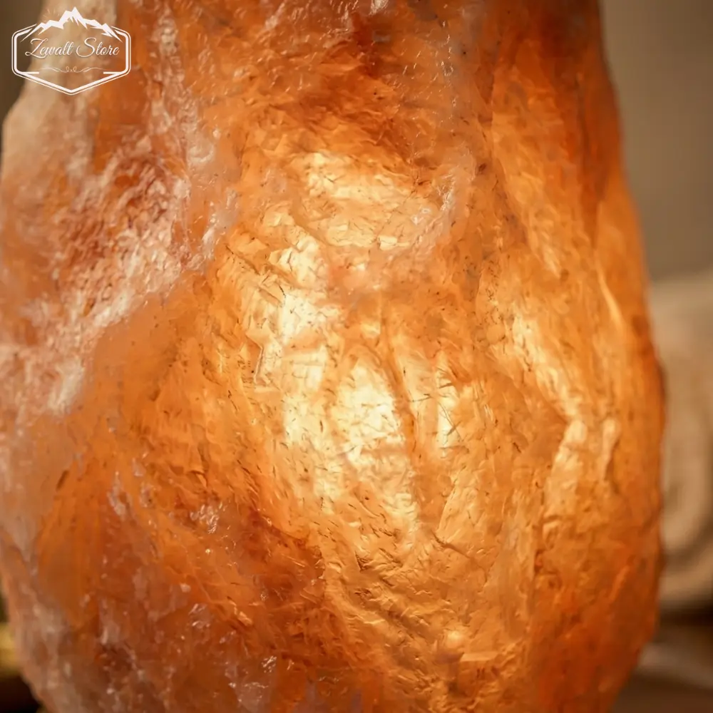 Natural Shaped Himalayan Pink Salt Lamp – 220V (2–3 KG) - Image 4