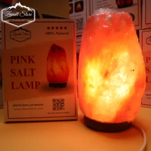Natural Shaped Himalayan Pink Salt Lamp – 220V (2–3 KG)