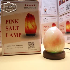 USB Egg-Shaped Himalayan Pink Salt Lamp