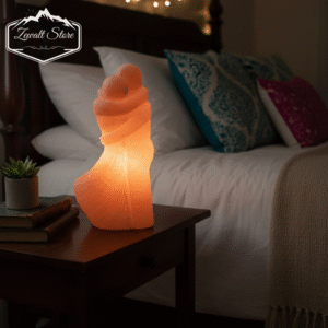 couple shaped himalayan pink salt lamp