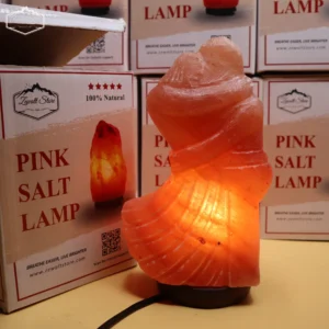 Couple Shaped Himalayan Pink Salt Lamp – 220V Natural Crystal Lamp (3–4 KG)