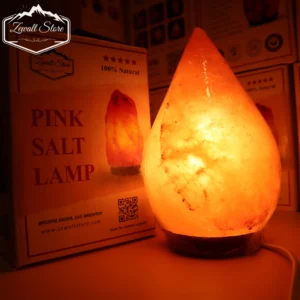 Zewalt Tear Drop Himalayan Pink Salt Lamp – 2–3 KG